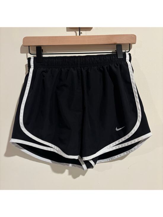 Nike Pants - Nike Women's Tempo Dri-FIT Running Shorts Black White Trim Size S